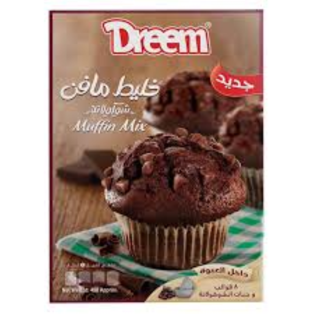 DREEM MUFFIN MIX CHOCOLATE 450G